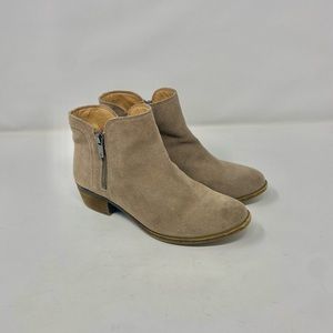 Lucky Brand Breah Suede Ankle Booties